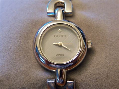 1970's gucci silver womens watch value|vintage Gucci watches 1970s.